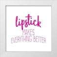 thumbnail image 1 of Bailey, Ann 20x20 White Modern Wood Framed Museum Art Print Titled - Lipstick 2, 1 of 4