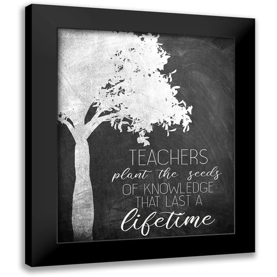 Bailey, Ann 20x24 Black Modern Framed Museum Art Print Titled - Plant the Seeds