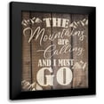 thumbnail image 1 of Bailey, Ann 20x24 Black Modern Framed Museum Art Print Titled - The Mountains, 1 of 5