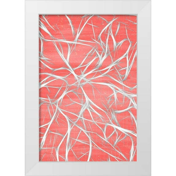 Bailey, Ann 23x32 White Modern Wood Framed Museum Art Print Titled - Nerves 3