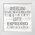thumbnail image 1 of Bailey, Ann 26x26 White Modern Wood Framed Museum Art Print Titled - Coffee Beans 2, 1 of 4