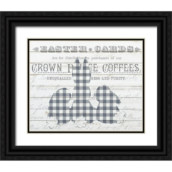 Bailey, Ann 32x26 Black Ornate Wood Framed with Double Matting Museum Art Print Titled - Vintage Easter 8