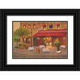 thumbnail image 1 of Bailey, Carol 24x17 Black Ornate Wood Framed with Double Matting Museum Art Print Titled - Dining in Paris II, 1 of 4