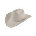 thumbnail image 1 of Bailey Cowboy Hat Mens Silver Buckle Cattleman Lightning 4X W0604A, 1 of 2