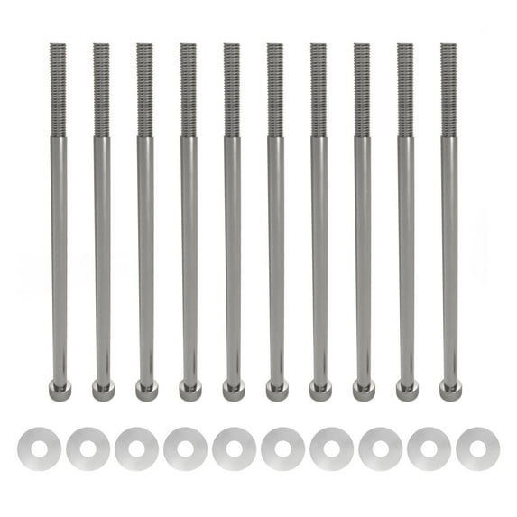 Bailey Intake Manifold Bolts Stainless Steel Fit for LS1 LSX LS2 LS3 LS6 Camaro Corvette GM