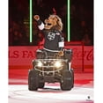 thumbnail image 1 of Bailey Los Angeles Kings Unsigned Riding ATV On Ice Photograph, 1 of 1