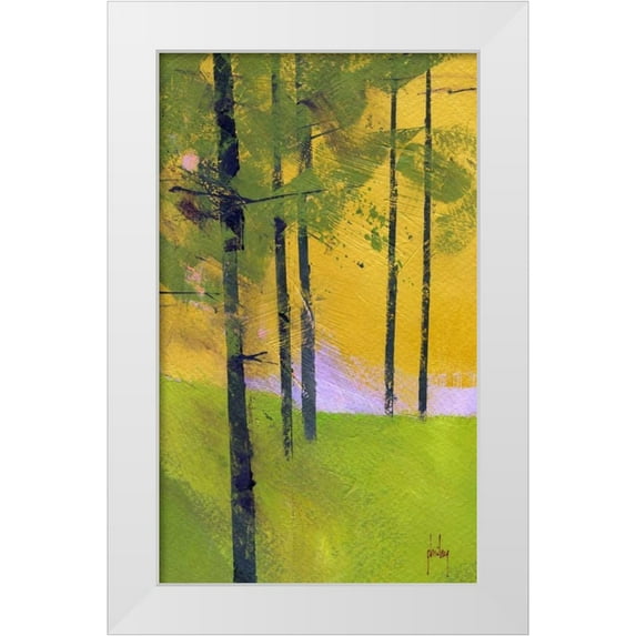 Bailey, Paul 12x18 White Modern Wood Framed Museum Art Print Titled - Simple Spruce