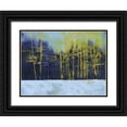 thumbnail image 1 of Bailey, Paul 14x12 Black Ornate Wood Framed with Double Matting Museum Art Print Titled - Golden Winter Pines, 1 of 4