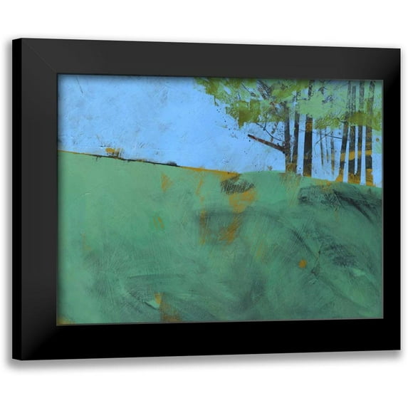 Bailey, Paul 18x15 Black Modern Framed Museum Art Print Titled - Token Trees Three
