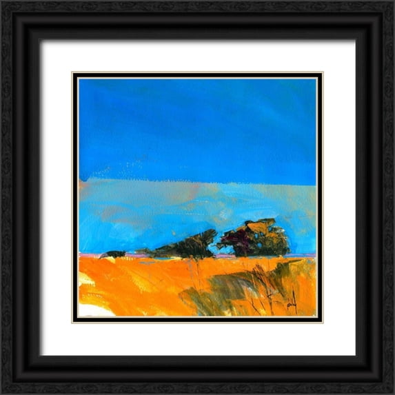 Bailey, Paul 26x26 Black Ornate Wood Framed with Double Matting Museum Art Print Titled - Retracing My Steps