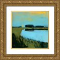 thumbnail image 1 of Bailey, Paul 26x26 Gold Ornate Wood Framed with Double Matting Museum Art Print Titled - Still Waters, 1 of 4