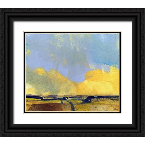 Bailey, Paul 30x26 Black Ornate Wood Framed with Double Matting Museum Art Print Titled - Shire No. 3