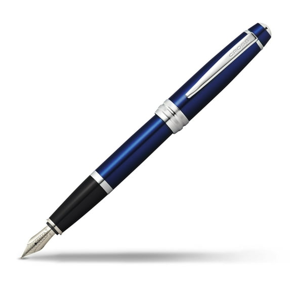 Cross Bailey™ Blue Lacquer Medium Nib Fountain Pen
