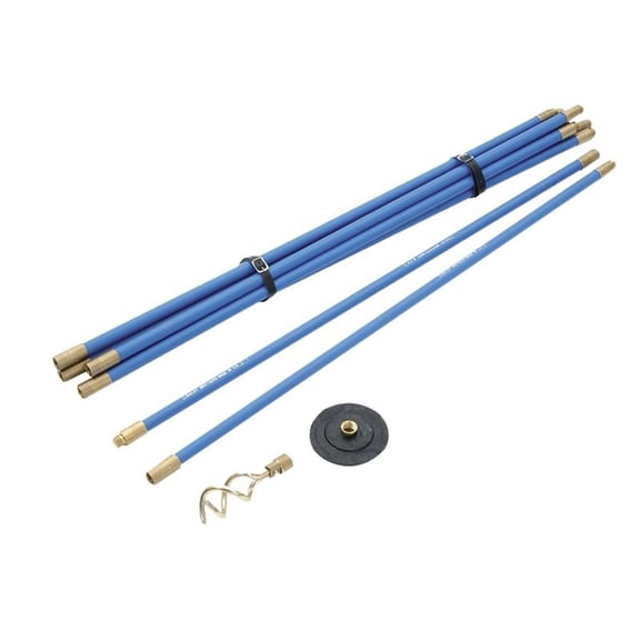 Bailey Products 1470 Universal 3/4in Drain Rod Set 2 Tools