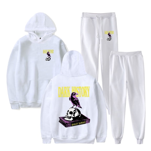 Bailey Sarian Dark History Hoodie Suit Streetwear Man/Woman 2 Pieces Sets