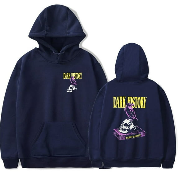 Bailey Sarian Dark History Hoodies Merch Women Men Long sleeve Fashion Casual Hooded Sweatshirts