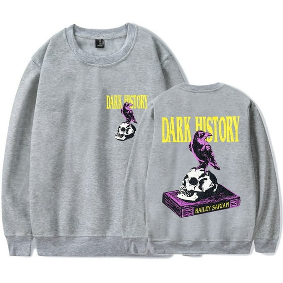 Bailey Sarian Dark History Logo Merch Crewneck Sweatshirts Cosplay Women Men Fashion Streetwear Top