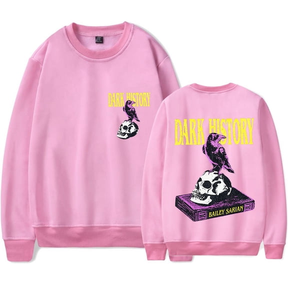 Bailey Sarian Dark History Logo Merch Crewneck Sweatshirts Cosplay Women Men Fashion Streetwear Top