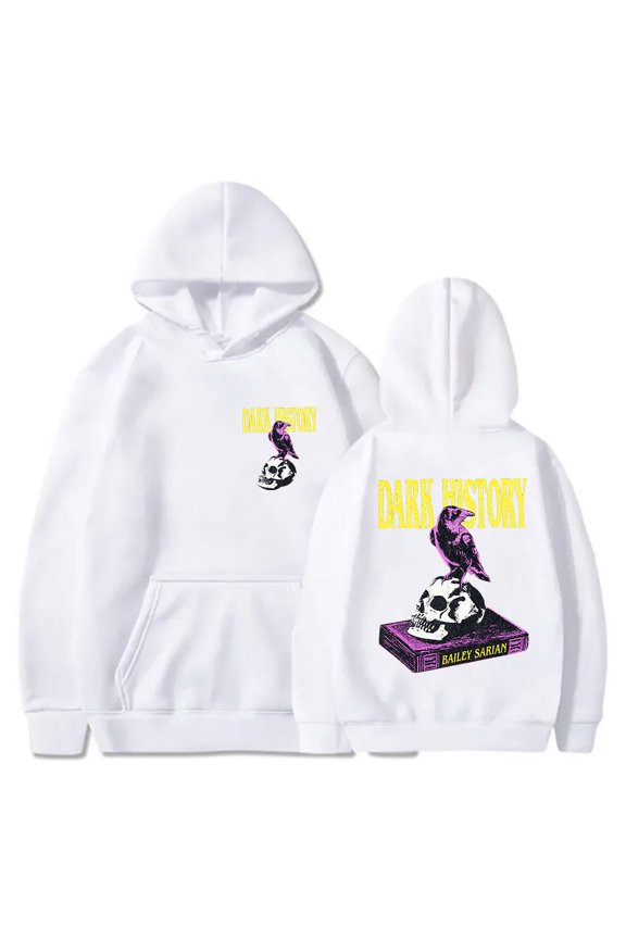 Bailey Sarian Dark History Logo Merch Hoodie Cosplay Women Men Fashion Streetwear Hooded Sweatshirts