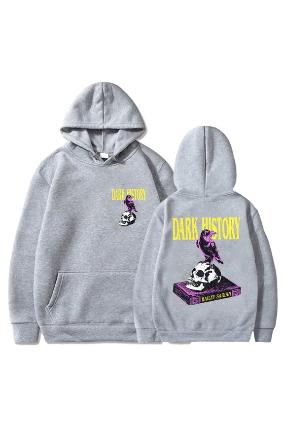 Bailey Sarian Dark History Logo Merch Hoodie Cosplay Women Men Fashion Streetwear Hooded Sweatshirts