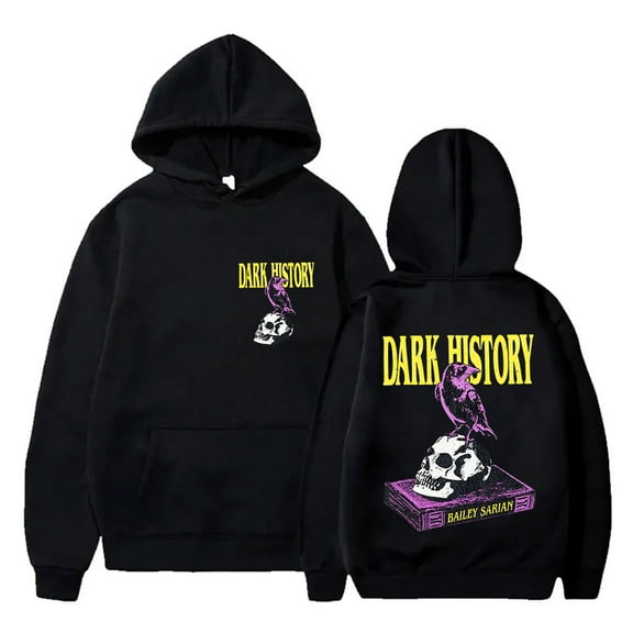 Bailey Sarian Dark History Logo Merch Hoodie Cosplay Women Men Fashion Streetwear Hooded Sweatshirts