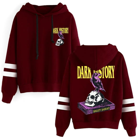 Bailey Sarian Dark History Logo Merch Pullovers Pocketless Parallel Bars Sleeve Streetwear