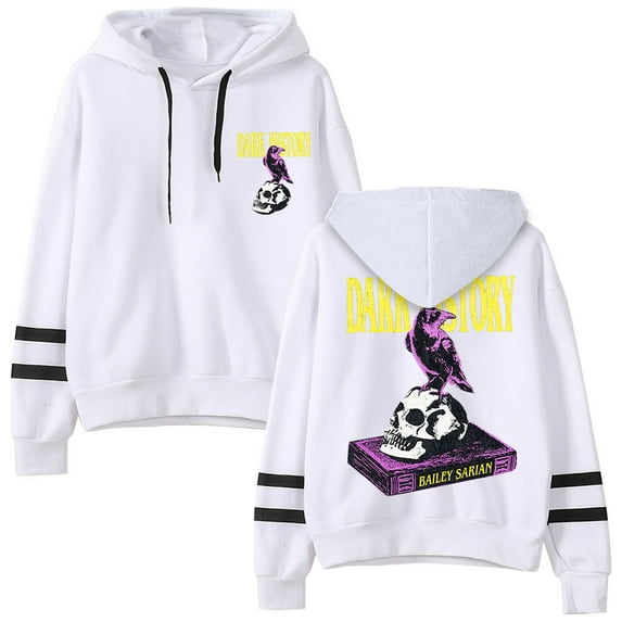 Bailey Sarian Dark History Logo Merch Pullovers Pocketless Parallel Bars Sleeve Streetwear