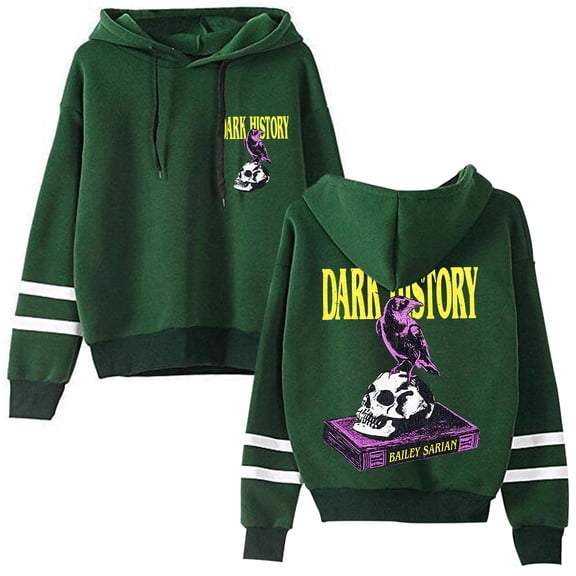 Bailey Sarian Dark History Logo Merch Pullovers Pocketless Parallel Bars Sleeve Streetwear