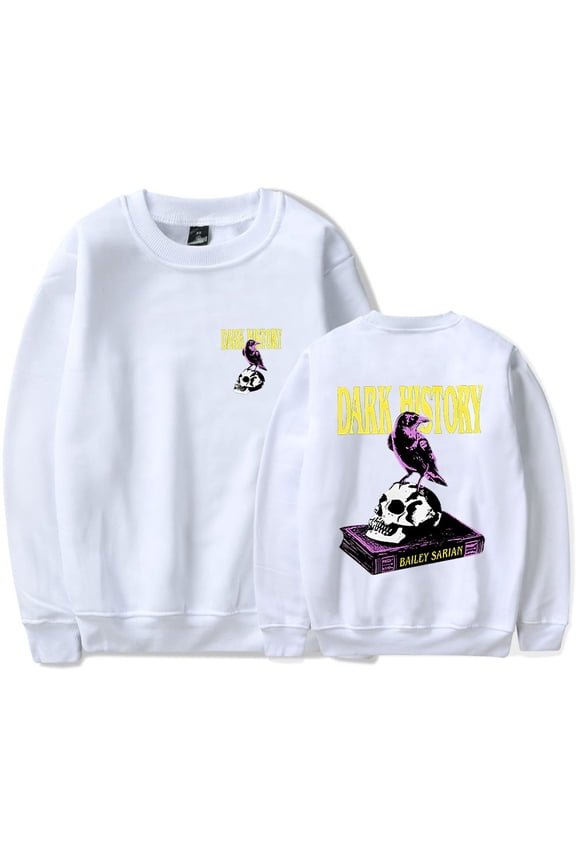 Bailey Sarian Dark History Sweatshirt Long-Sleeved Pullover Streetwear
