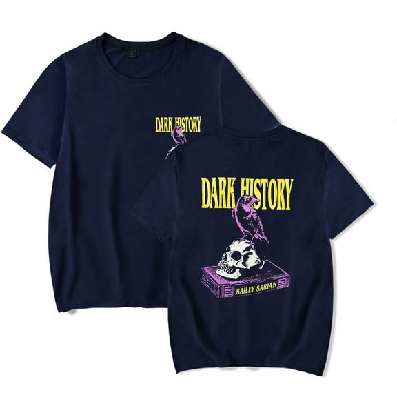Bailey Sarian Dark History T-Shirts Merch Women Clothes Trend Casual Short Sleeve Top