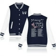 thumbnail image 1 of Bailey Spinn Loser Tour 2025 Jackets Casual Baseball Uniform Fashion Longsleeve Coat, 1 of 2