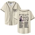 thumbnail image 1 of Bailey Spinn Loser Tour 2025 Merch Baseball Jersey V-Neck Shirt Women Men Short Sleeve Streetwear Clothes, 1 of 5