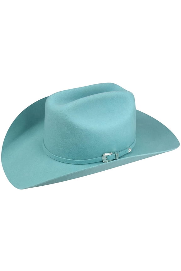 Western Lightning 4X - Blue Turquoise / 6-5/8