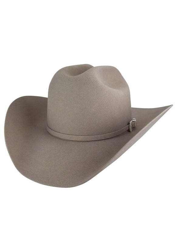 Western Men's Lightning 4X Cowboy Hat, Silver Belly, 6.75