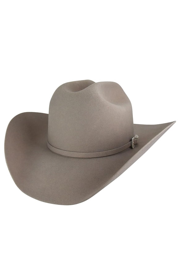 Western Men's Lightning 4X Cowboy Hat, Silver Belly, 7