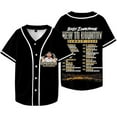 thumbnail image 1 of Bailey Zimmerman 2025 New To Country Tour Baseball Unisex Trendy Short Sleeve Hip-Hop Top, 1 of 2