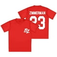 thumbnail image 1 of Bailey Zimmerman 23 Logo Jersey Tee New To Country Summer Tour Merch Women Men Short Sleeve T-Shirts, 1 of 3