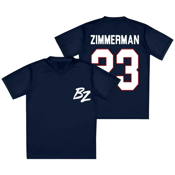 Bailey Zimmerman 23 Logo Jersey Tee New To Country Summer Tour Merch Women Men Short Sleeve T-Shirts
