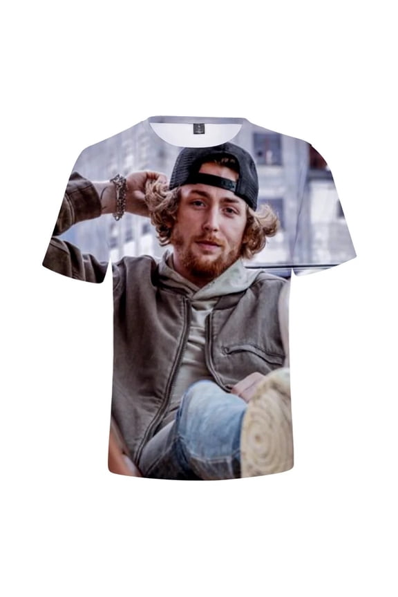 Bailey Zimmerman 3D T-shirt Summer Steetwear Women Men Tops