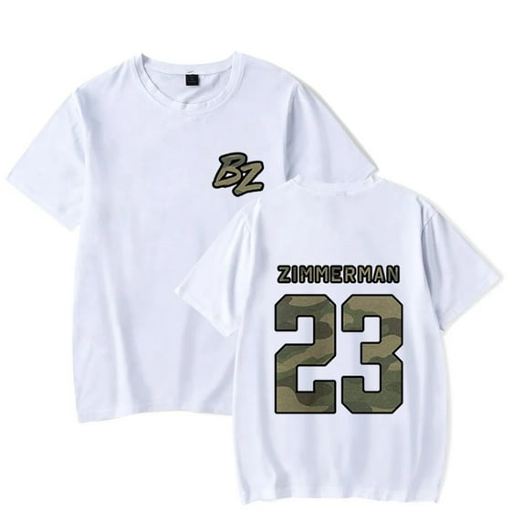 Bailey Zimmerman BZ Camo Logo Cosplay Merch T-shirt Short Sleeve Women Men Summer Tee Top Tshirt