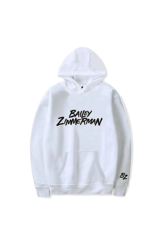 Bailey Zimmerman BZ Logo Hoodie Merch Popular Graphics Print Unisex Trendy Casual Streetwear