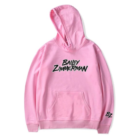 Bailey Zimmerman BZ Logo Hoodie Merch Popular Graphics Print Unisex Trendy Casual Streetwear