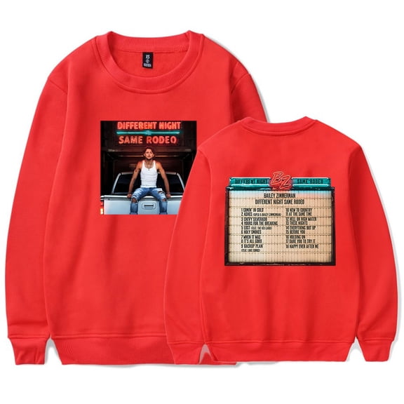 Bailey Zimmerman DNSR Cover Sweatshirt Women Men Casual Crewneck Long Sleeve Pullover Clothes