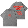 thumbnail image 1 of Bailey Zimmerman DNSR Neon Sign Wash T-Shirts Different Night Same Rodeo Merch Cotton Short Sleeve, 1 of 6