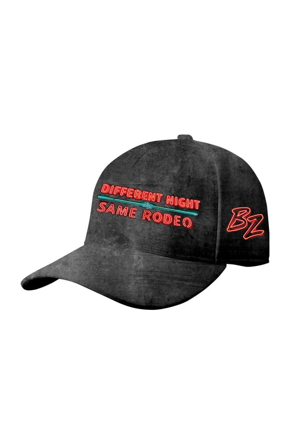 Bailey Zimmerman Different Night Same Rodeo Baseball Caps Women Men Fashion Streetwear Hats
