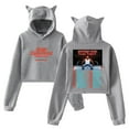 thumbnail image 1 of Bailey Zimmerman Different Night Same Rodeo Tour 2026 Hoodie Cat Ears Long Sleeve Crop Top Women's Clothes, 1 of 4