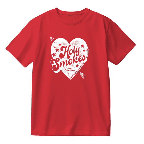 Bailey Zimmerman Holy Smokes Heart Cotton T-shirt Women Men Short Sleeve Crewneck Fashion Tee