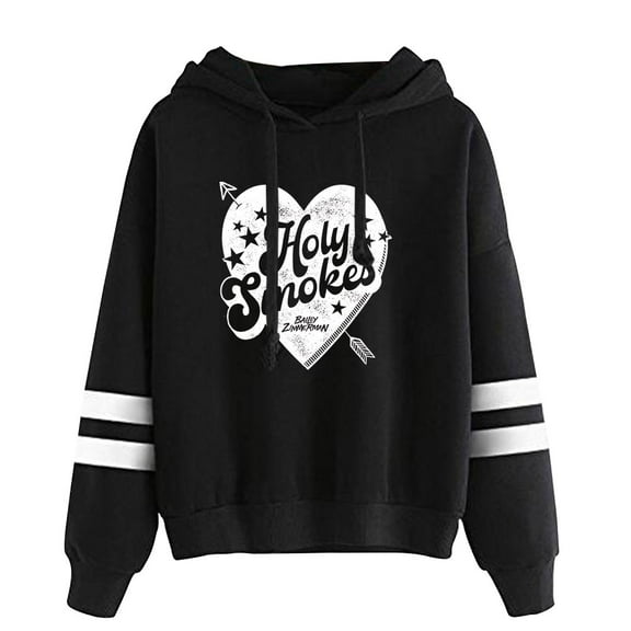 Bailey Zimmerman Holy Smokes Heart Pullover Hoodie Unisex Hooded Sweatshirt Casual Streetwear Clothes
