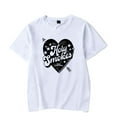 thumbnail image 1 of Bailey Zimmerman Holy Smokes Heart Tee Women Men Fashion Crewneck Short Sleeve T-shirt, 1 of 2