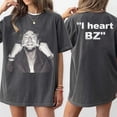 thumbnail image 1 of Bailey Zimmerman "I heart BZ" Tour 2026 Shirt, Bailey Zimmerman Different Night Same Rodeo T-shirt, 1 of 5